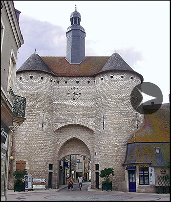 Porte de horloge